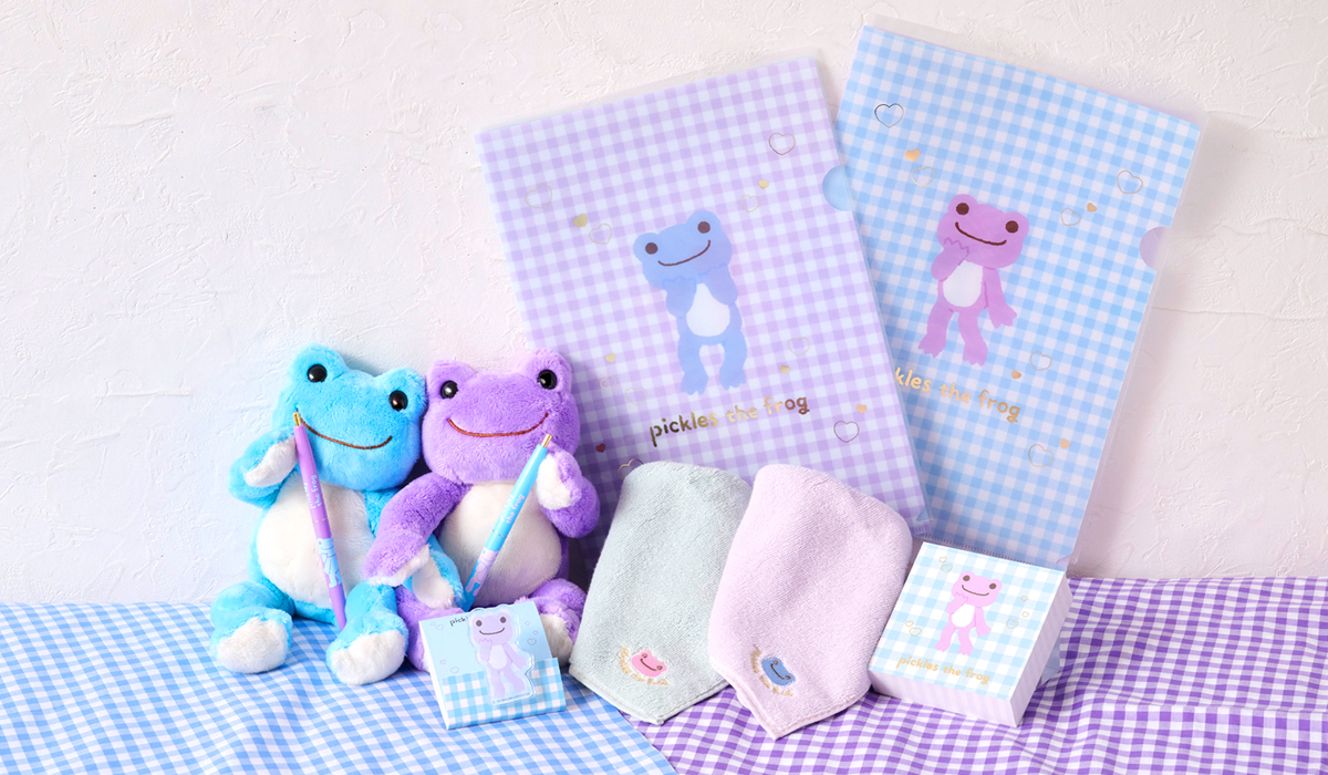 かえるのピクルス La Villa de pickles(ラヴィラドピクルス) ギンガムチェックシリーズ