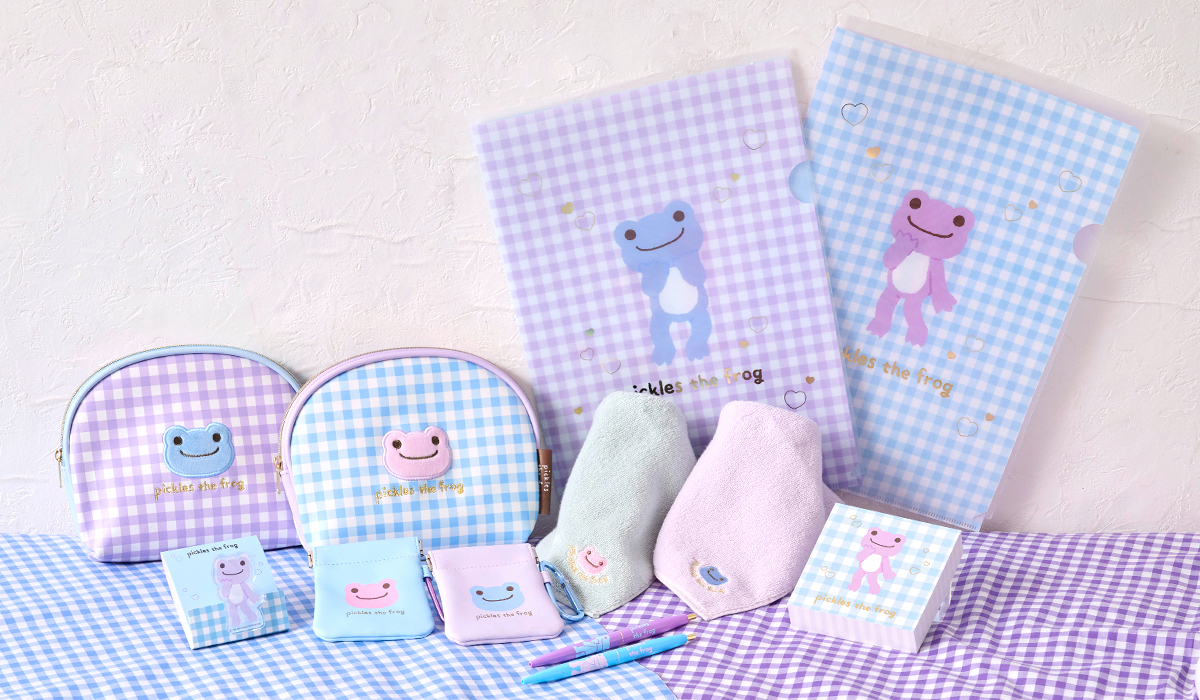 かえるのピクルス La Villa de pickles(ラヴィラドピクルス) ギンガムチェックシリーズ