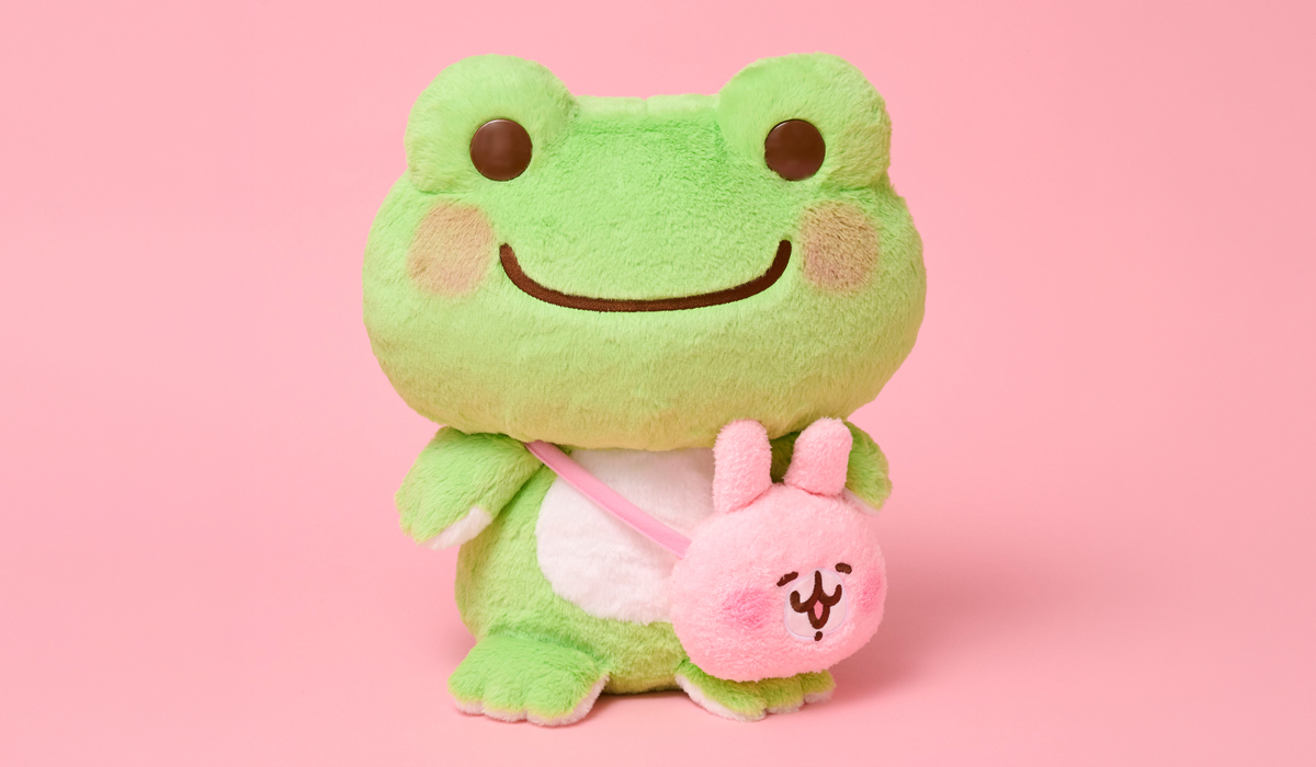 かえるのピクルス La Villa de pickles(ラヴィラドピクルス) ピクルスぬいぐるみLサイズ