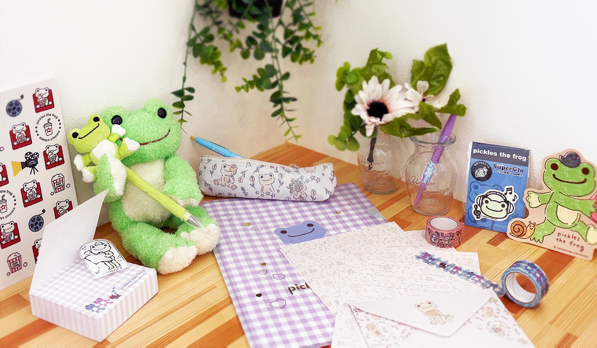 かえるのピクルス La Villa de pickles(ラヴィラドピクルス) ステーショナリー特集