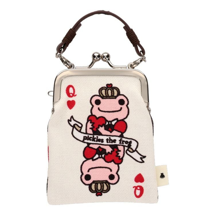 かえるのピクルス】AYANOKOJI×かえるのピクルス がま口手乗りポーチ