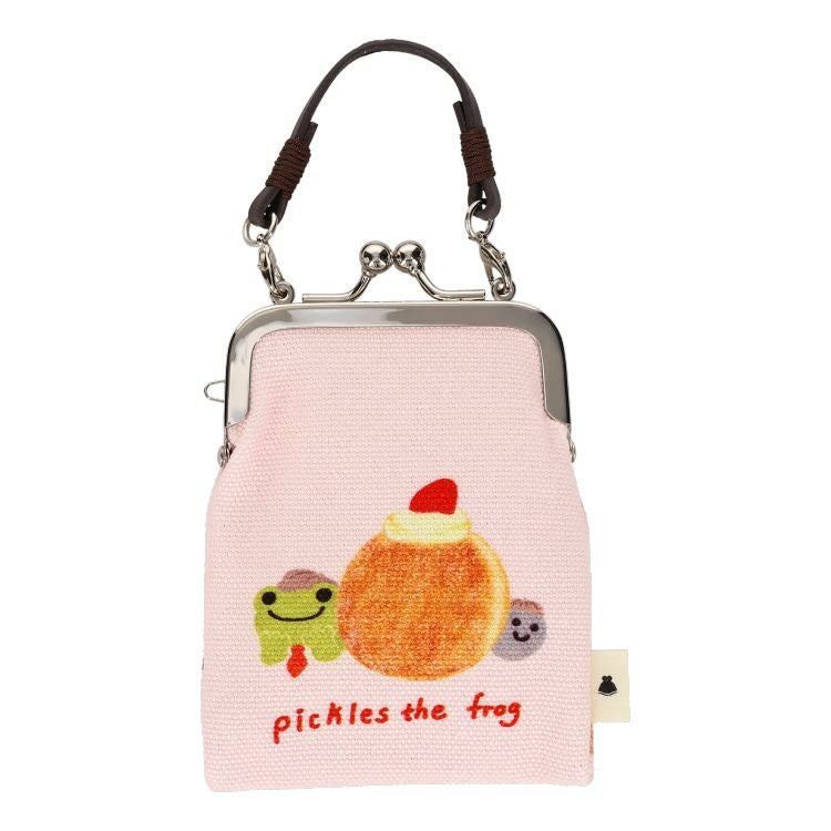 かえるのピクルス】AYANOKOJI×かえるのピクルスがま口ショルダーケース