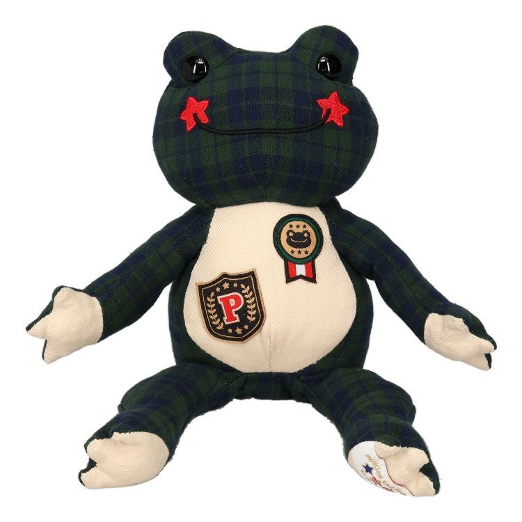 かえるのピクルス　USA 　Mサイズぬいぐるみ　プライドパレード　緑 かえるのピクルス】USAピクルス プライドパレードグリーンセット