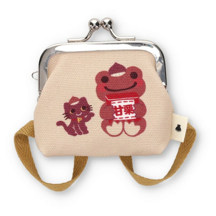 かえるのピクルス】AYANOKOJI×かえるのピクルス ビーンドール用 がま口