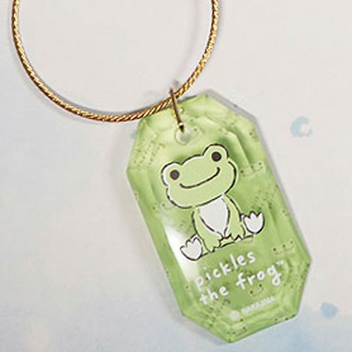 かえるのピクルス】PESPO クリスタルチャーム（グリーン） | かえるの