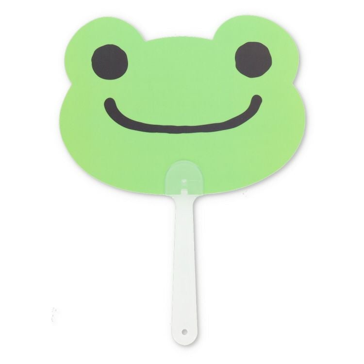 かえるのピクルス La Villa de pickles(ラヴィラドピクルス) 韓国ピクルス扇子（フェイス）