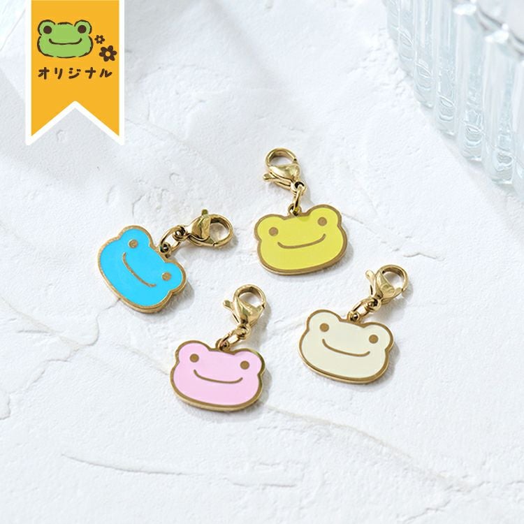 ピ*グ様 かえるのピクルス　ピンズ　ピンバッジ　チャームなど　大量 かえるのピクルス】チャーム4個セット【当店オリジナル】 | かえるの