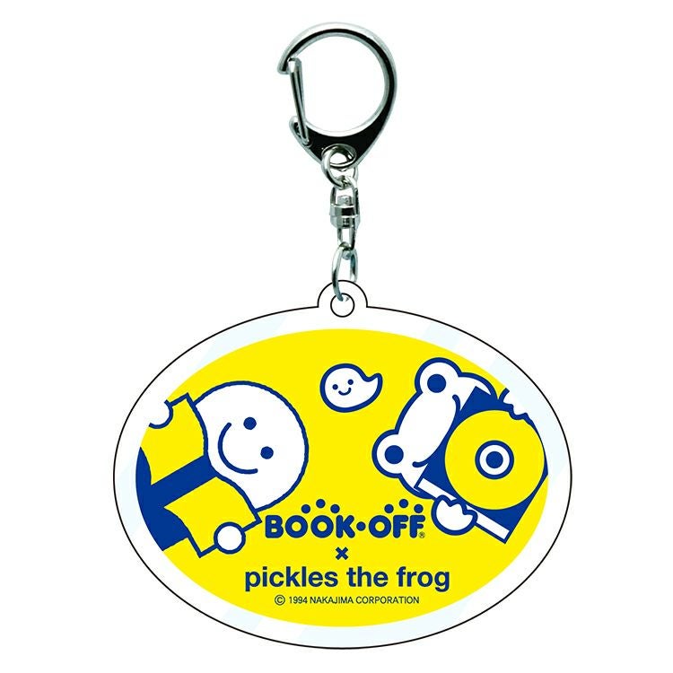 かえるのピクルス】BOOKOFF×かえるのピクルス アクリルキーホルダー NP
