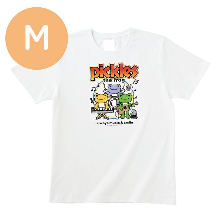 かえるのピクルス】TシャツLサイズ（スケボー/WHT）747527 | かえるの