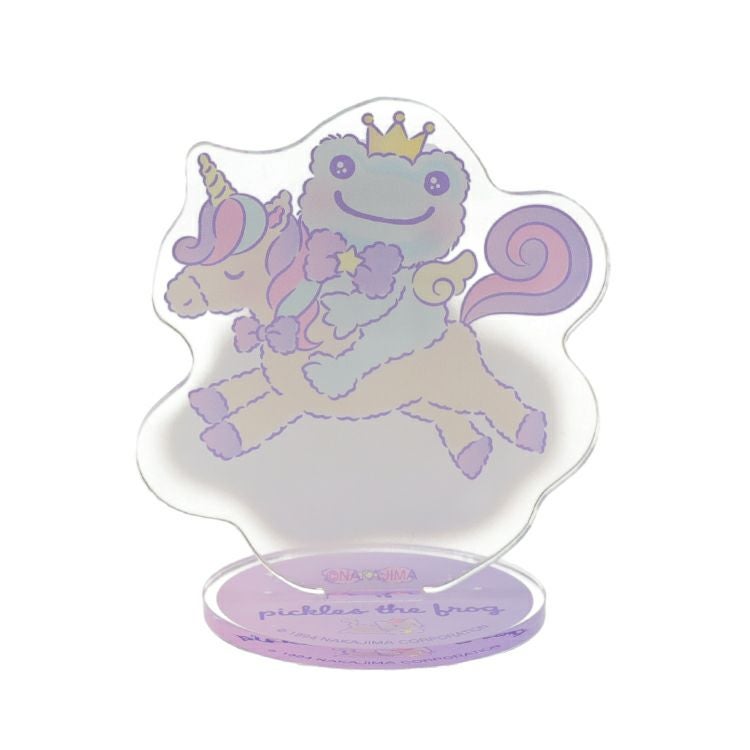 かえるのピクルス】アクリルスタンドメモクリップ（ゆめかわ
