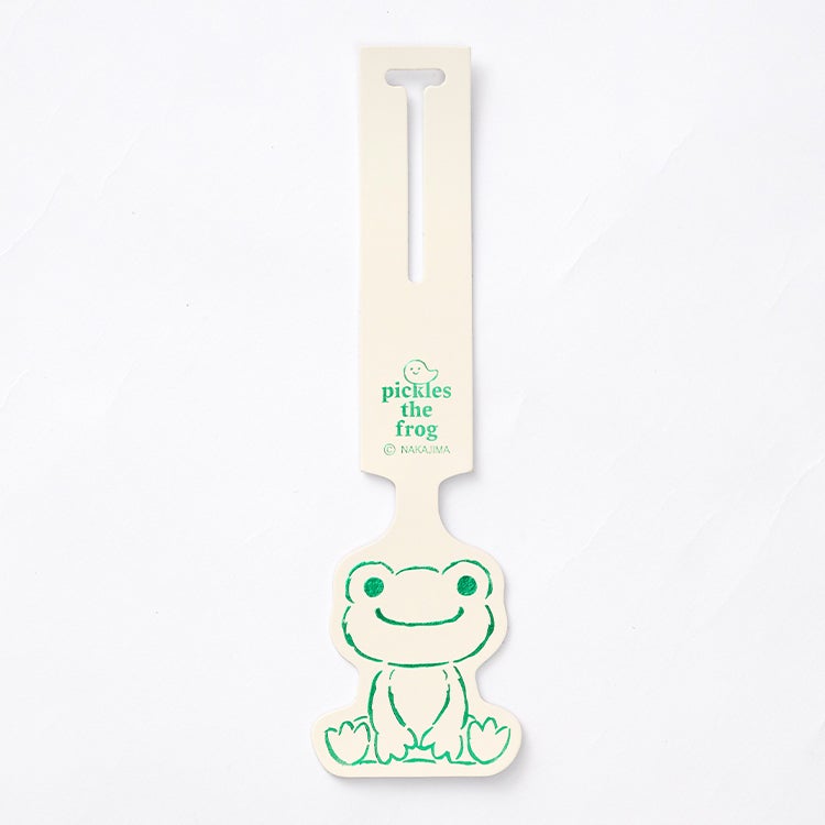 かえるのピクルス】ラゲッジタグ（ホワイト）P0128 | かえるのピクルス