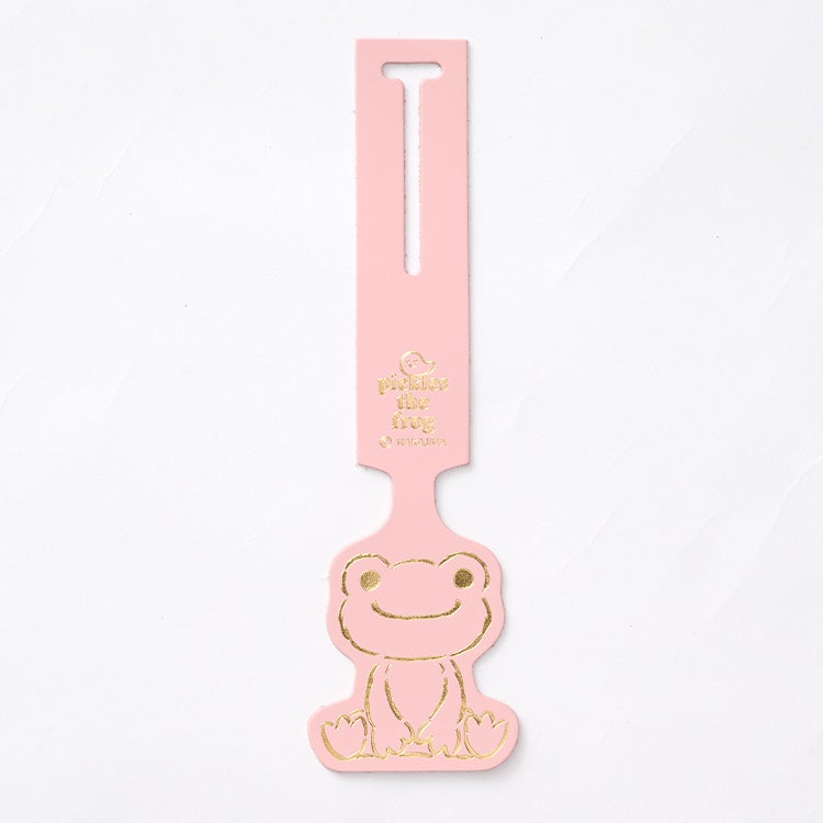 かえるのピクルス】ラゲッジタグ（ピンク）P0128 | かえるのピクルス