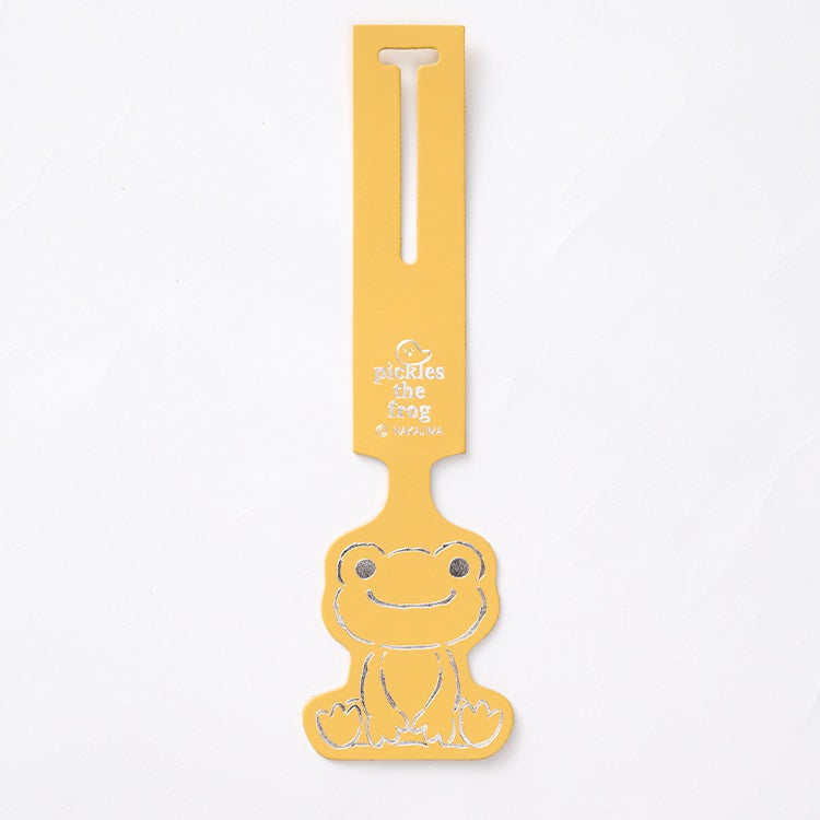 かえるのピクルス】ラゲッジタグ（イエロー）P0128 | かえるのピクルス